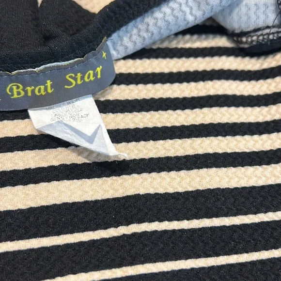 Brat Star Sleeveless Multi Strip Dress Size XL - Picture 9 of 9